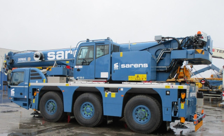 Sarens goes green with new crane fleet - анонс