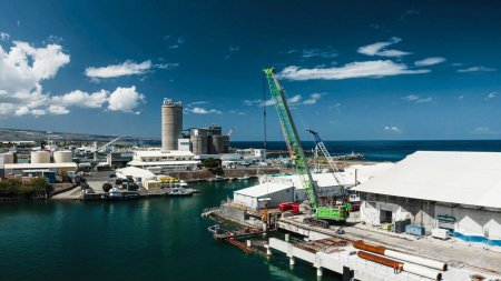 Sennebogen 6140 HD selected for reconstruction of Grand Port Maritime quay - анонс