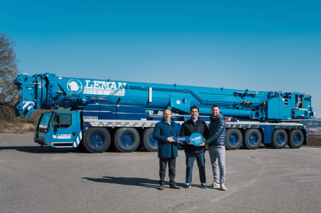 Spanish contractor Grúas Leman targets wind and power with new cranes - анонс